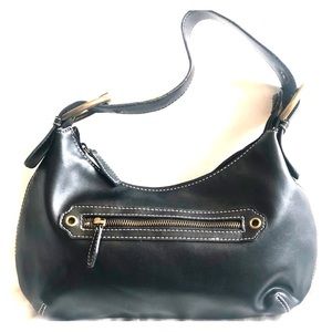Nine West - Black Buckle Strap Handbag
